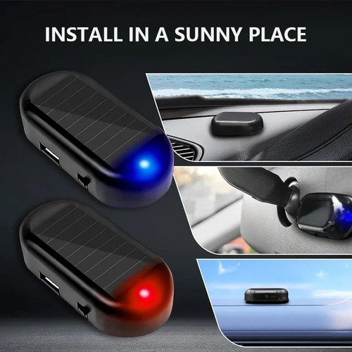 Anti theft car alarm led - car,