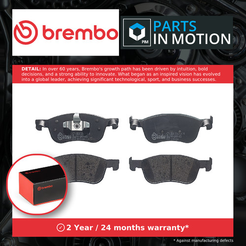 Brake pads set - front, p24210