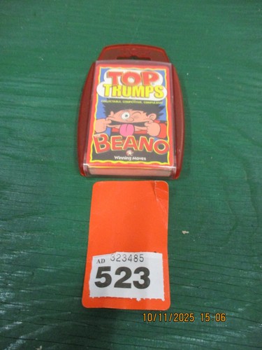 Top trumps beano - top, characters