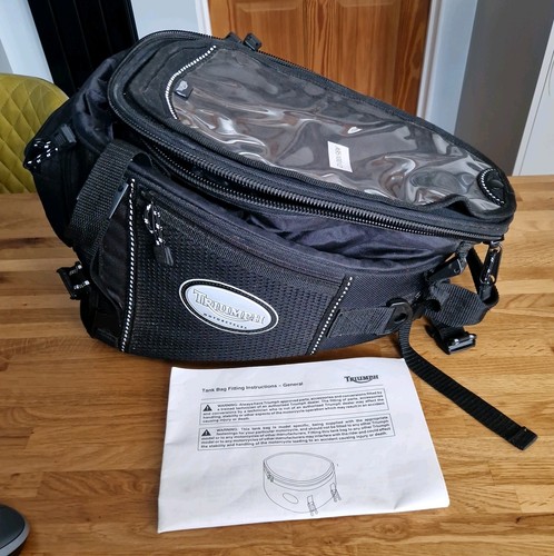 Triumph motorcycle tank bag - triumph,