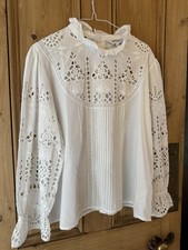 Brora Button Back Blouse- UK