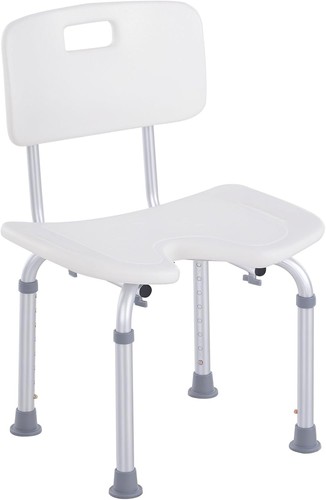 Adjustable aluminum bath stool - bath,