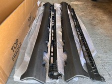 MERCEDES GLC X253 PASSENGER+DRIVER SIDE SKIRT SILL+TRIMS A2536980800 A2536980900