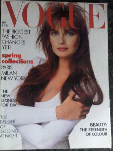 Vogue march 1987 lovely - -,