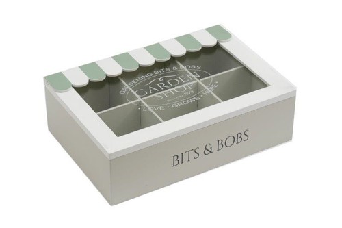 Wooden tea bag box - wooden,