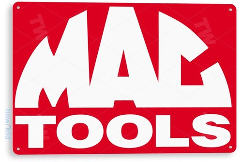 Tin sign mac tools - mac, metal
