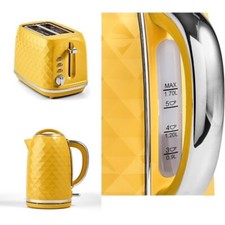 dimond  textured kettle and 2