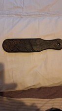 tawse/paddle genuine hard dense leather BDSM ADULT rare high quality