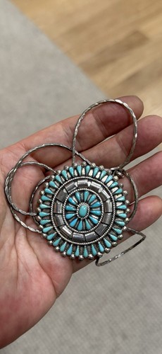 Large sterling silver native - silver,