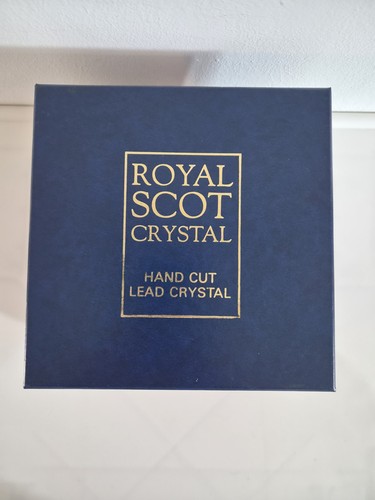 Royal scot crystal hand - crystal, cut
