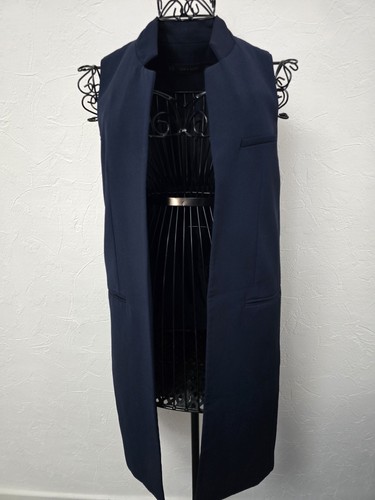 Zara women long - long, navy