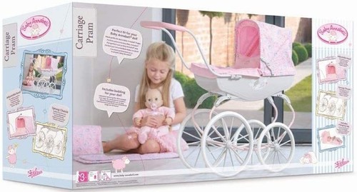 Baby annabell pink carriage - annabell,