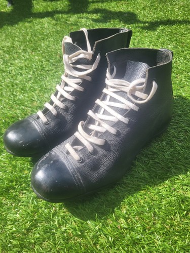 Vintage 1940 50s black leather - vintage,