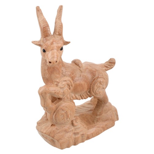 Wood sheep sculpture zodiac - sheep, sculpture,