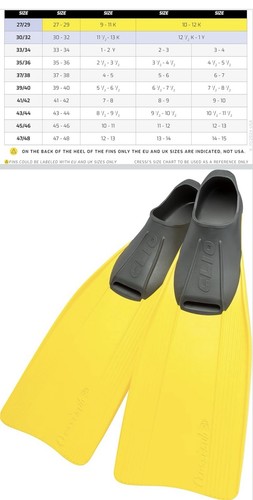 Cressi clio fins - fins,