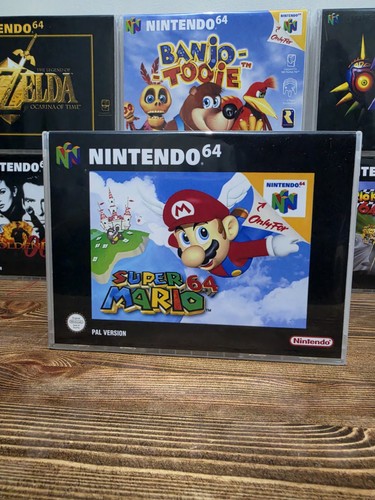 Super mario clear plastic - -,