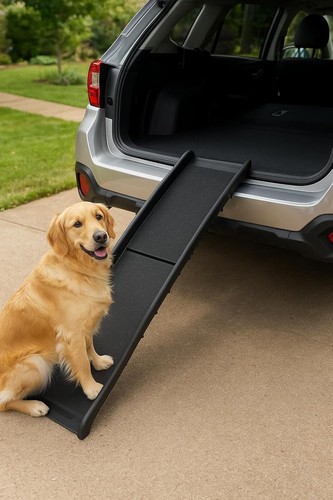 Dog pet ramp plastic - pet,