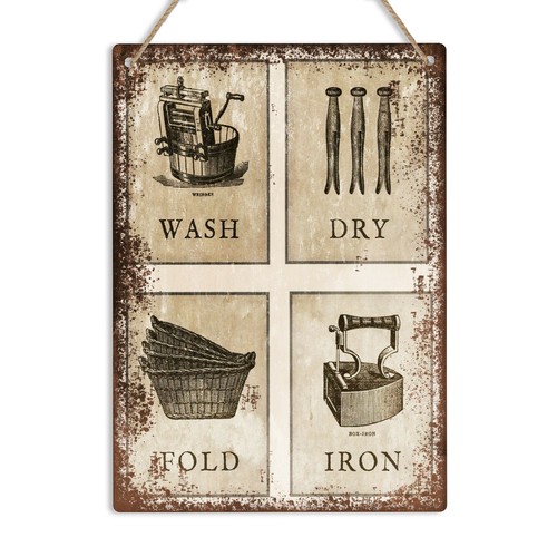 Laundry instructions vintage - instructions,