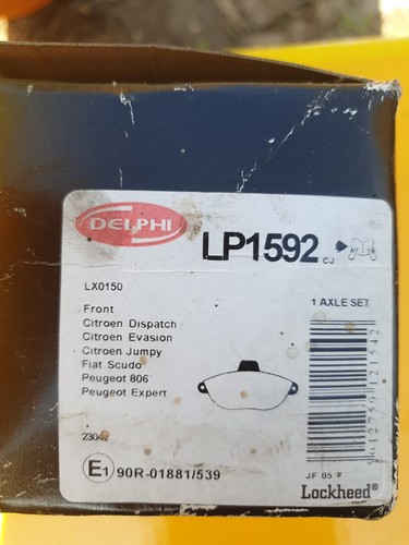 Delphi lp1592 front - delphi, brake
