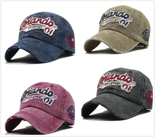 Washed orlando baseball cap - orlando,