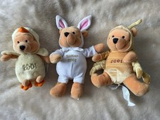DISNEY  STORE WINNIE THE POOH BEANIES X 3