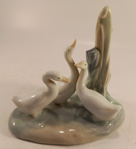 Nao lladro three geese - lladro,