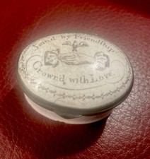 Antique Georgian Bilston Enamel Patch Box