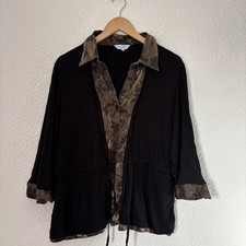 Vintage Penny Plain Black &