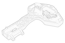 Door hinge OE MERCEDES 906 760 13 34