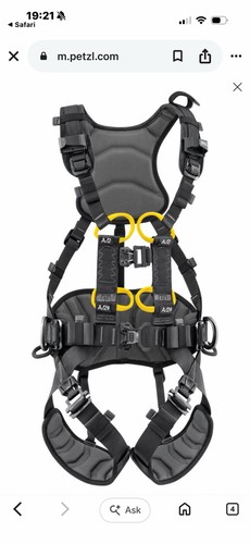 Petzl volt wind harness size - harness, 1