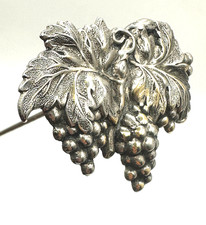 Antique Hatpin Divine Sterling