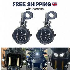 Pair 100W Motorcycle Headlight