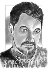 ORIGINAL ART "Riker" by
