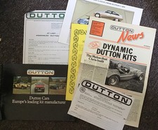 DUTTON KIT CARS Sales Brochure Collection 1983