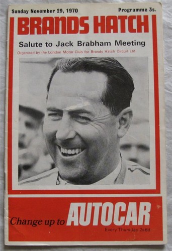 Brands hatch nov - hatch, 1970
