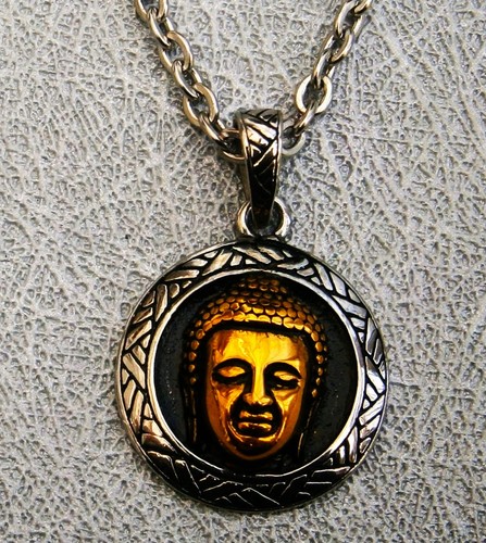 B981 buddha head pendant - b981),