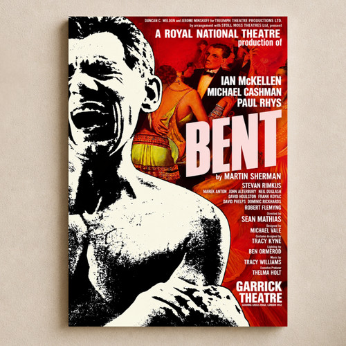 Bent theatre poster - theatre, print
