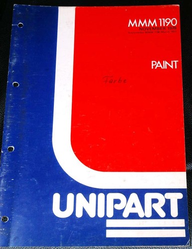 Unipart catalogue parts