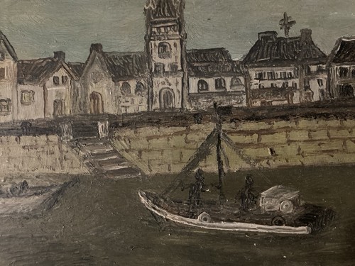 Very beautiful painting - painting, 1950