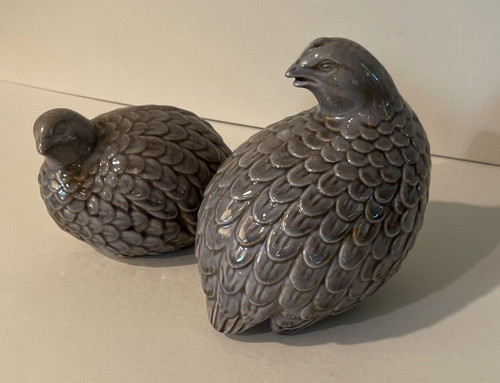 Vintage pottery ceramic gray - pottery,