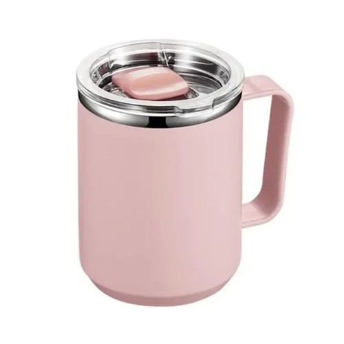 Coffee cup with handle lid - coffee,