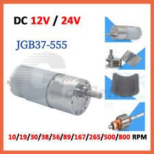 DC 12V/24V High Torque GearBox