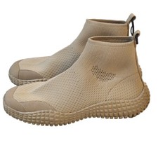 ZARA Sneakers Sock Style Tan