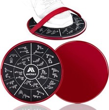 Core Sliders Double Sided Gliding Discs With Straps. Ab Gliders For Core Exerci