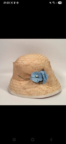 Vintage cloche summer - cloche,