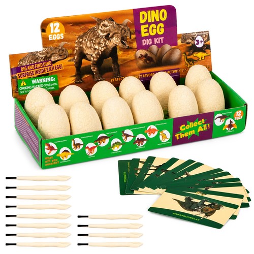 12pcs dinosaur egg - dinosaur, kit