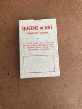 Vintage Queens of Art Harrison Marks 1960s Glamour Model Playing Cards