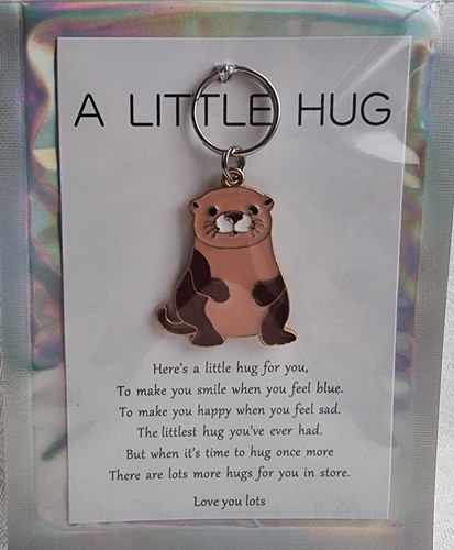 Cute otter pocket hug - cute,