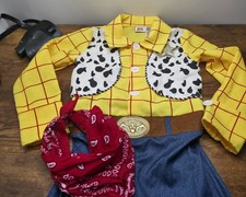 TU Disney Woody Toy Story Dress Up Costume 122-128cm 7-8 Years Pretend Play  