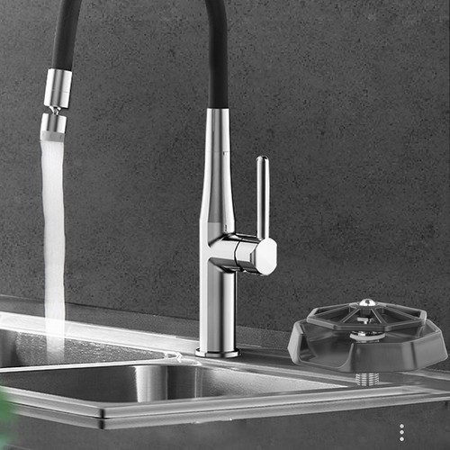 Faucet glass rinser - glass, tea